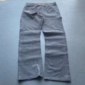 Faded Washed Gray Relaxed-Fit Dickies Pants